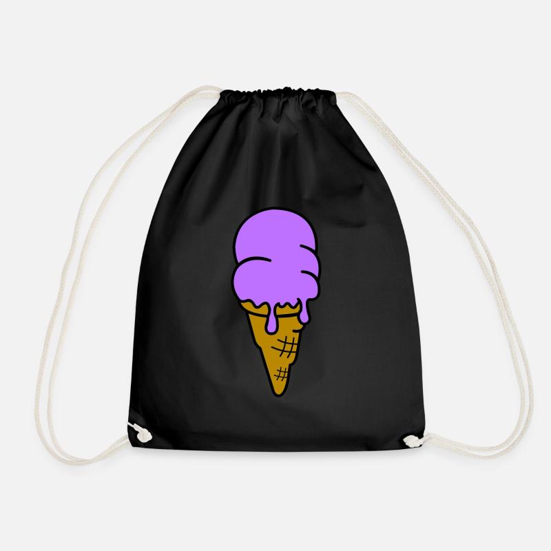 glace - Sac de sport léger - noir