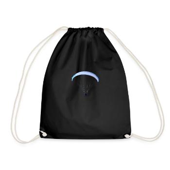 Paraglider - Turnbeutel - Schwarz - Vorne