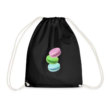 Macarons - Sac de sport léger - noir - Devant