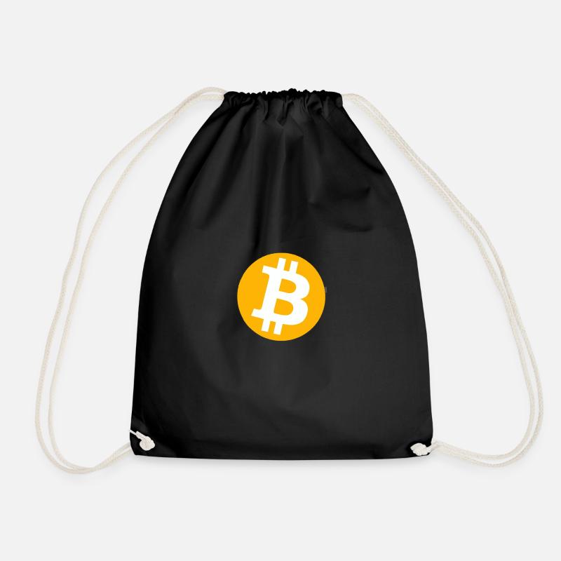 Bitcoin - Turnbeutel - Schwarz
