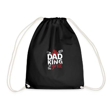 Papa Père Grill Barbecue - Sac de sport léger - noir - Devant