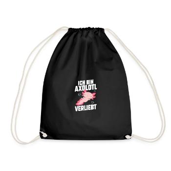 Axolotl - Sac de sport léger - noir - Devant