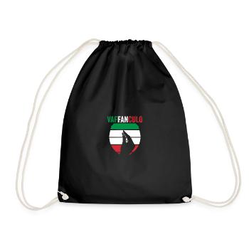 Italie Vaffanculo italien - Sac de sport léger - noir - Devant