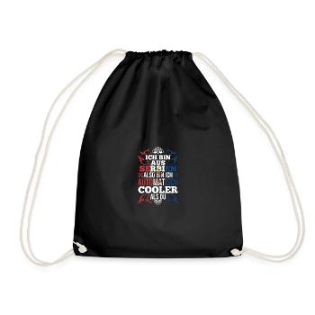 Serbe Serbe Serbie - Sac de sport léger - noir - Devant