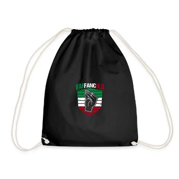 Italien Italiener Vaffanculo - Turnbeutel - Schwarz - Vorne