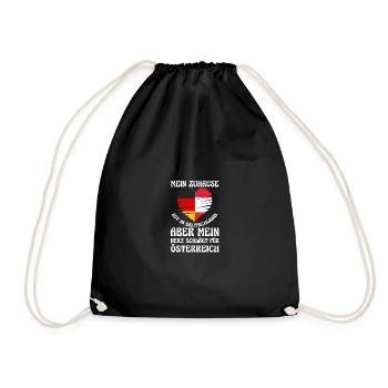 Austrians Germany Austria - Drawstring Bag - black - Front