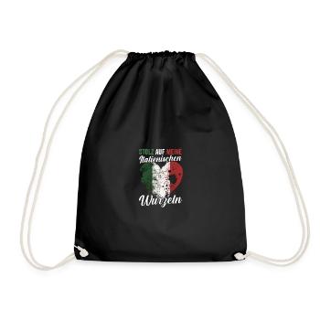 Italiens Italie - Sac de sport léger - noir - Devant