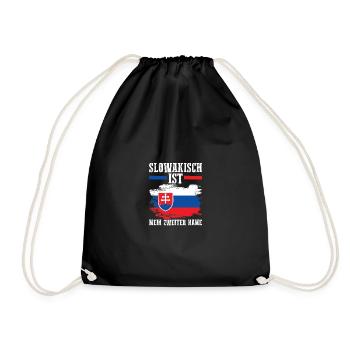 Slovaquie Slovaquie - Sac de sport léger - noir - Devant