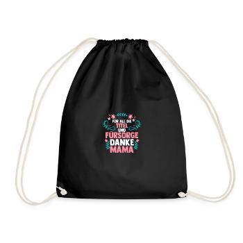 Maman pour la fête des mères - Sac de sport léger - noir - Devant