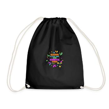 Carnival Costume Carnival - Drawstring Bag - black - Front