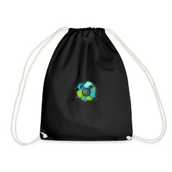 Joueur de fléchettes Fléchettes - Sac de sport léger - noir - Devant