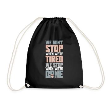 Mechanic Profession Automotive Mechanic Car Funny Saying - Drawstring Bag - black - Front