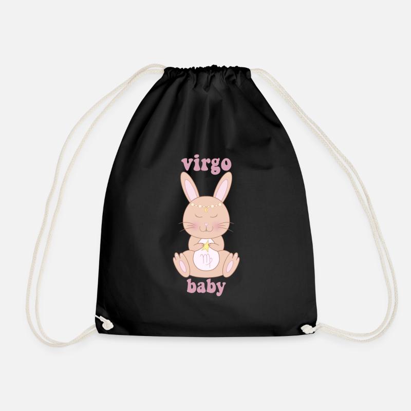 virgo baby - Turnbeutel - Schwarz
