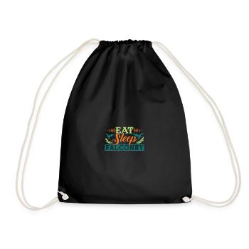 Manger Dormir Fauconnerie - Sac de sport léger - noir - Devant