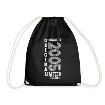 Mars Année 2005 18e anniversaire Man Original - Sac de sport léger - noir - Devant