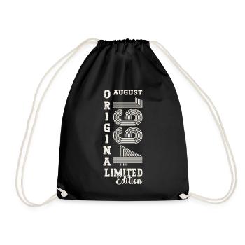 30th Birthday Original August 1994 Vintage 1994 - Drawstring Bag - black - Front