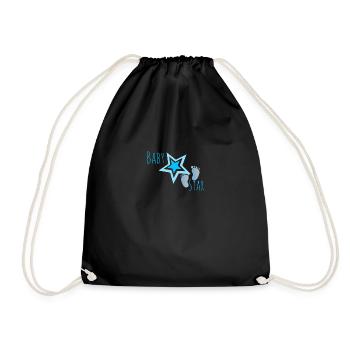 baby star garcon - Sac de sport léger - noir - Devant