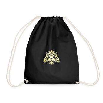 Boxer Gorille - Sac de sport léger - noir - Devant