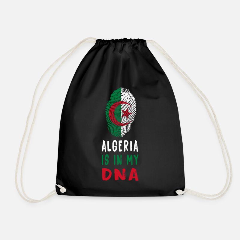 L'Algérie est dans mon idée de conception/cadeau - Sac de sport léger - noir