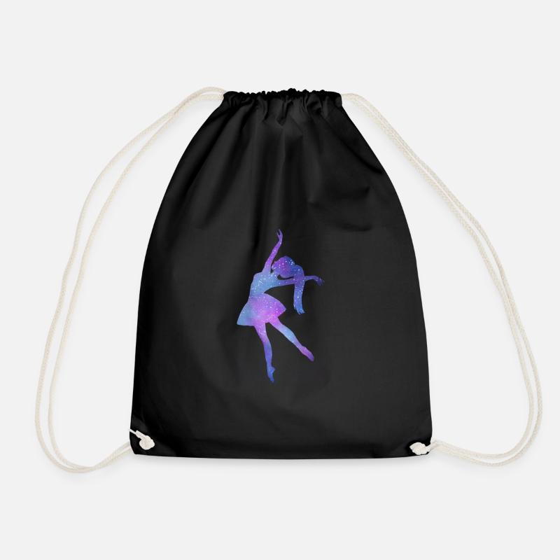 Ballerina - Turnbeutel - Schwarz