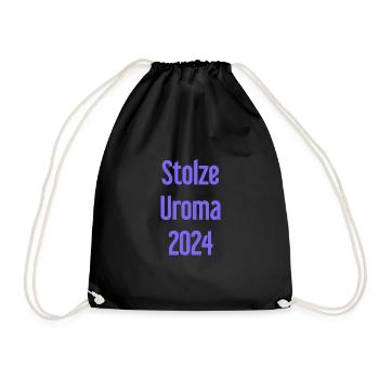 Fière arrière-grand-mère 2024 - Sac de sport léger - noir - Devant