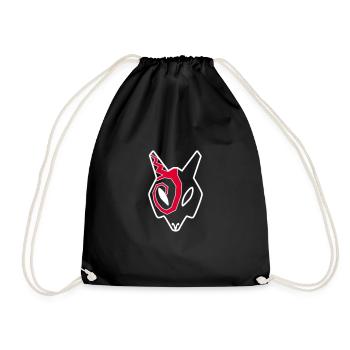 Ratatoskr - Drawstring Bag - black - Front