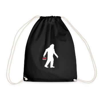 Curling Curling pierre de curling Curling-Yeti - Sac de sport léger - noir - Devant