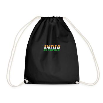 India - Sac de sport léger - noir - Devant