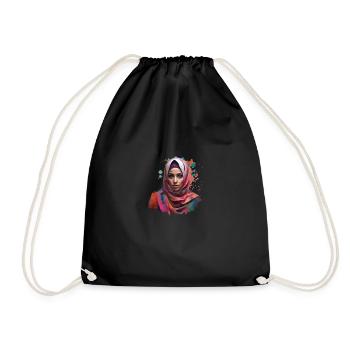 Muslim - Drawstring Bag - black - Front