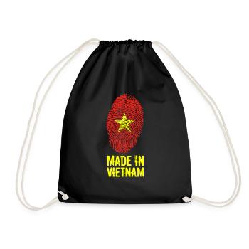 Made In Vietnam / Việt Nam - Sac de sport léger - noir - Devant