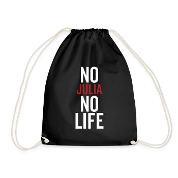 Pas de Julia Pas de vie - Sac de sport léger - noir - Devant
