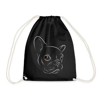 Chiot - Sac de sport léger - noir - Devant