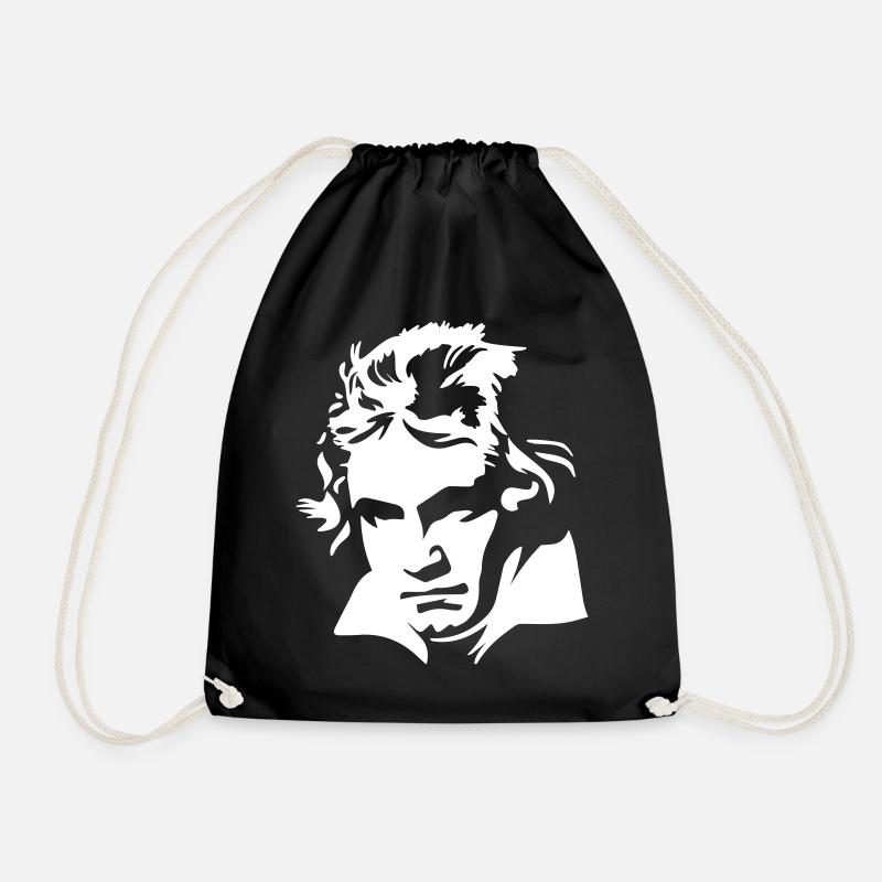 Ludwig van Beethoven Komponist klassischer Musik - Turnbeutel - Schwarz