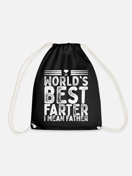 Best Father - Turnbeutel - Schwarz