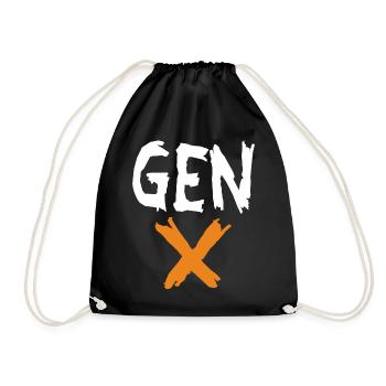 Generation Xclusive - Drawstring Bag - black - Front