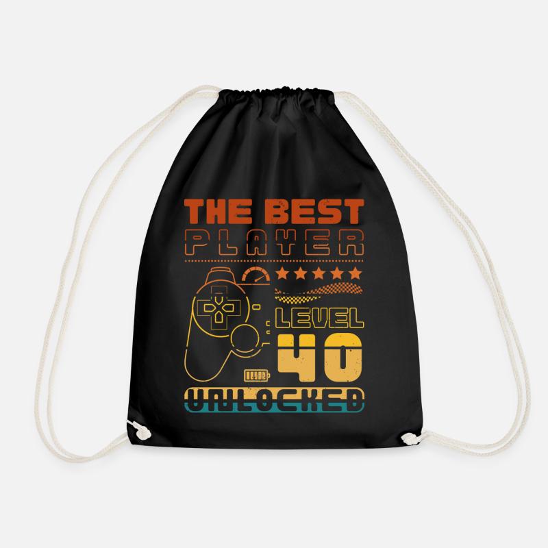 The Best Player - Level 40 unlocked - Sac de sport léger - noir