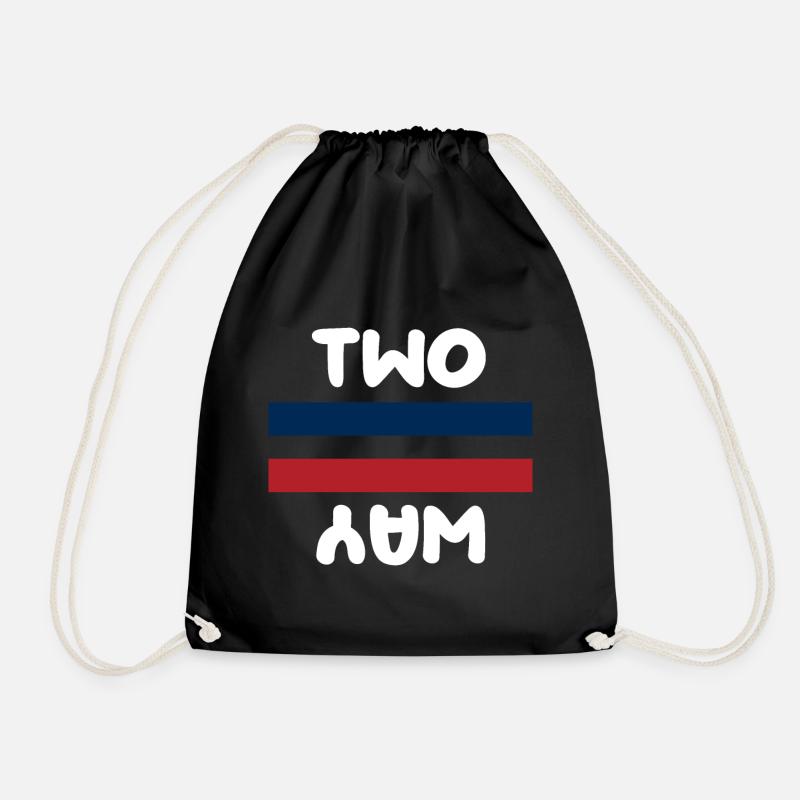Bidirectionnel - Sac de sport léger - noir