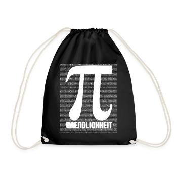 Motif de symboles Pi Nerd - Sac de sport léger - noir - Devant