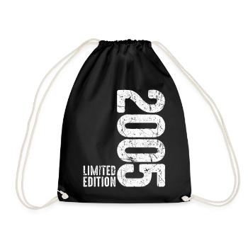 21st Birthday Man Woman 21 Years 2005 Birthday - Drawstring Bag - black - Front