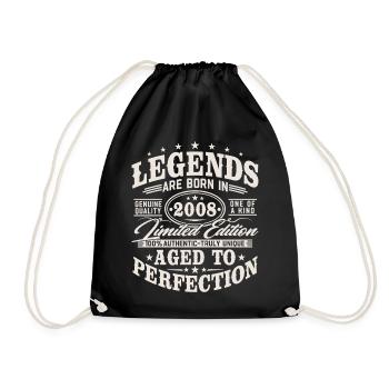 Anniversaire vintage Born Legends 2008 - Sac de sport léger - noir - Devant