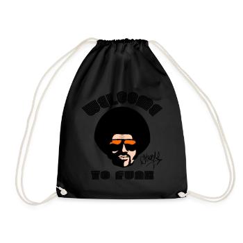 Funk Black Music rappeur - Sac de sport léger - noir - Devant