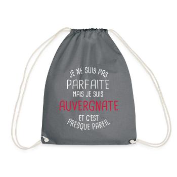 Pas parfaite mais auvergnate - Sac de sport léger - gris - Devant