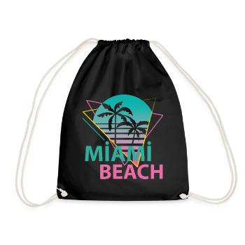Miami Beach - Sac de sport léger - noir - Devant