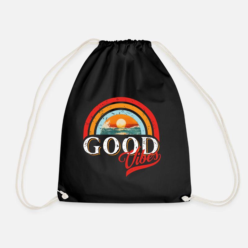 Good - Vibes! - Turnbeutel - Schwarz
