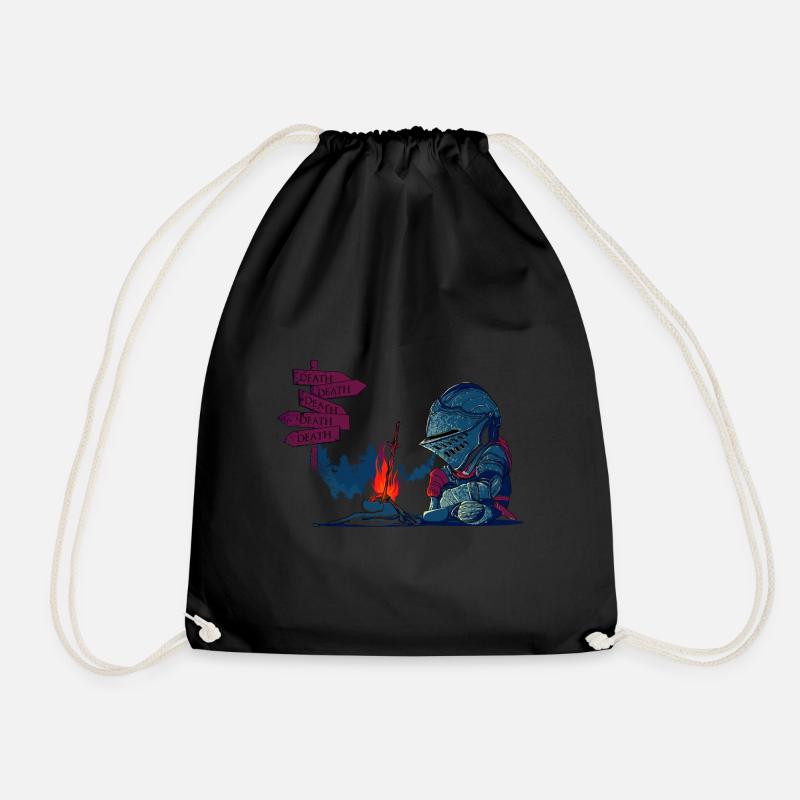 Dark deathtiny - Sac de sport léger - noir