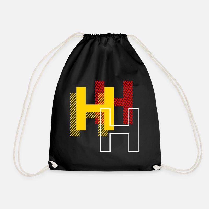 H h h - Sac de sport léger - noir