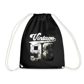 28E ANNIVERSAIRE MILLÉSIME 1998 - Sac de sport léger - noir - Devant