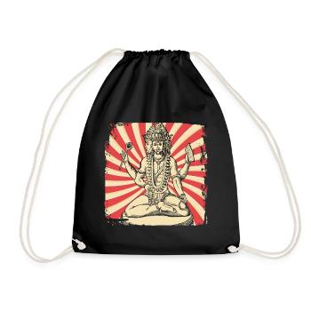 Hindou Inde Hindouisme - Sac de sport léger - noir - Devant