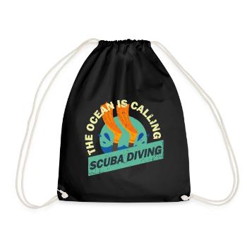 Scuba Diver Scuba Diving Diving Gift - Sac de sport léger - noir - Devant