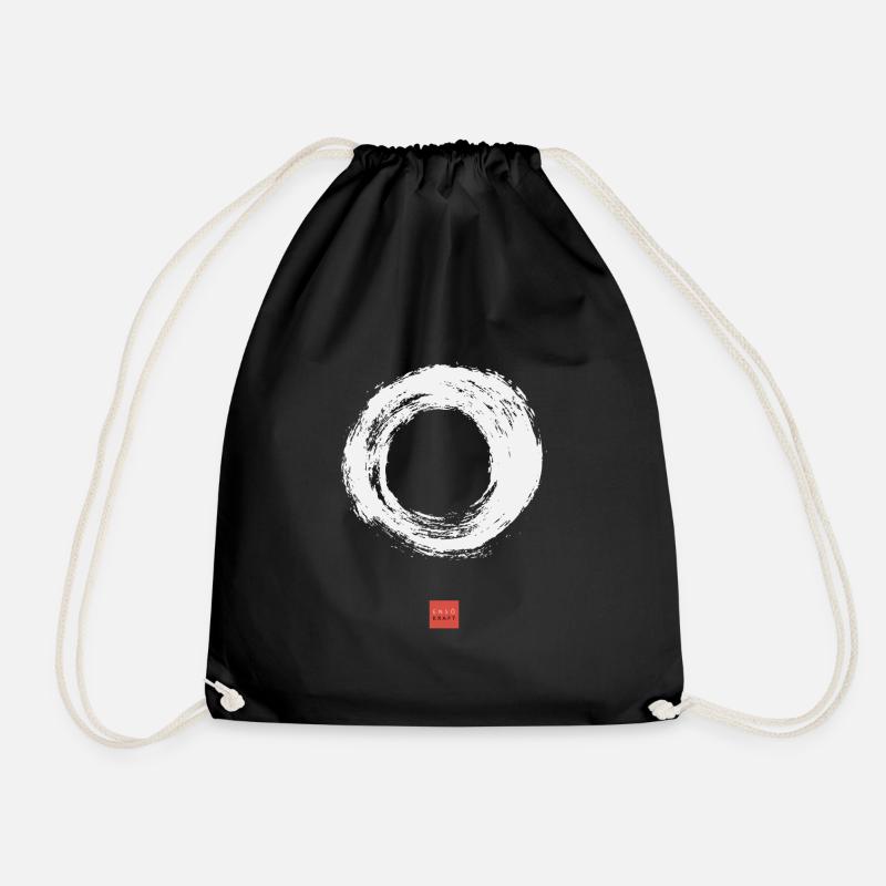 EnsoKraft Enso Weiß - Turnbeutel - Schwarz
